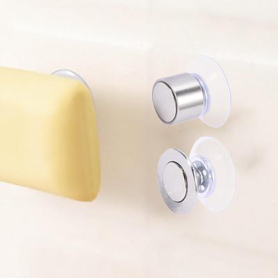Wall Mounted Soap Holder Vacuum Suction Cup Shelf for Home Toilet Shower Easy Clean Organizer