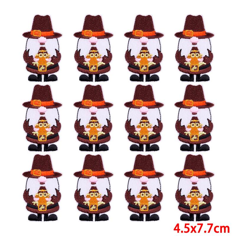 10 Pcs/lot Wholesale Embroidery Patch Iron On Patches For Clothing Patches On Clothes Jackets Decor Applique Sew Supplies