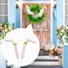 2 Pieces Easter Bunny Leg Decor Hanging Ornament Cute Photo Props Photography Garland Decoration for
