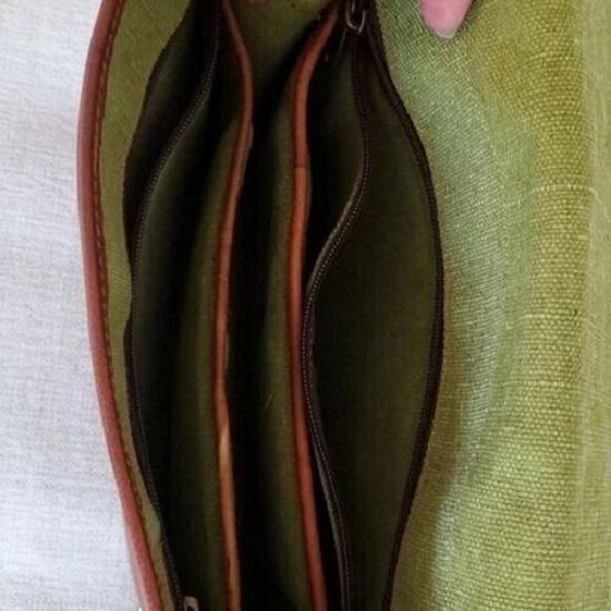 Brown Vintage Leather Men's Handmade Laptop Shoulder Satchel Messenger Bag