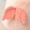 Angel Pig Plush Toy Super Soft Stuffed Animal Doll Pillow Lovely Pink Piggy with Wings Hold Heart Balloon Companion Soothing
