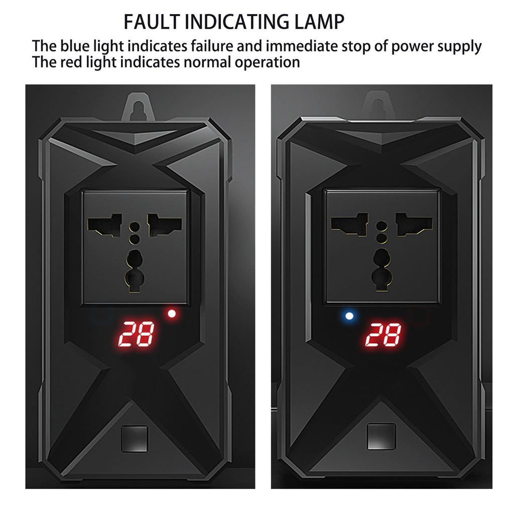 Aquarium Temperature Controller Real Time Digital Over Temp Fish   Thermostat with Probe