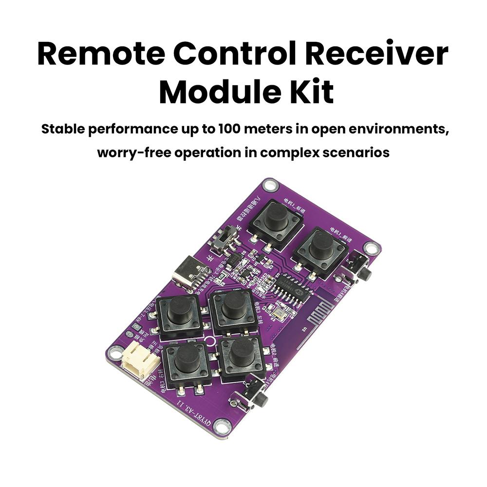 2.4G Wireless Switch Remote Kit 8Channel Remote Control Receiving Module Rechargeable RC Toy Car DIY Remote Control Receiver Kit