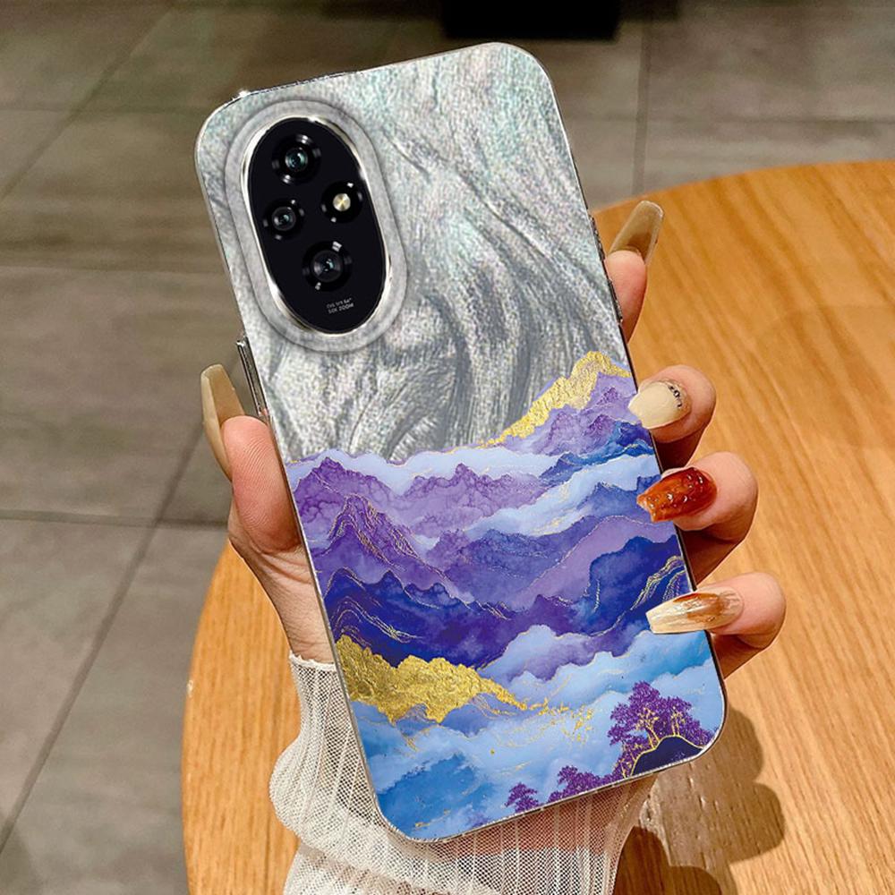 Gradient Colorful Butterfly For Huawei Honor 200 400 Lite 200 Pro X9a X8a X9c Magic 5 7 Lite Cases Cover Soft Phone Case Silicone Clear Funda Bumper