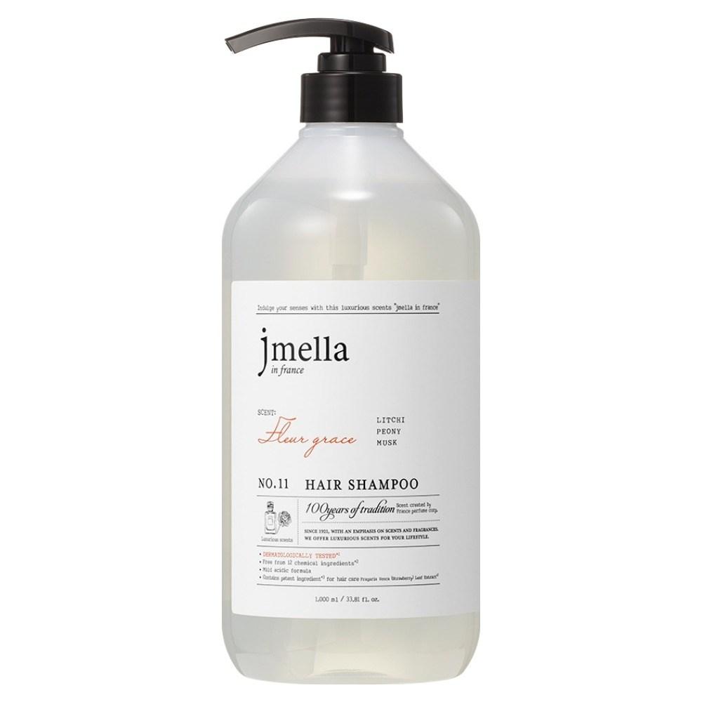 J.Mella in France Fleur Grace Hair Shampoo Rich & Peony Scent 1L 1 pcs