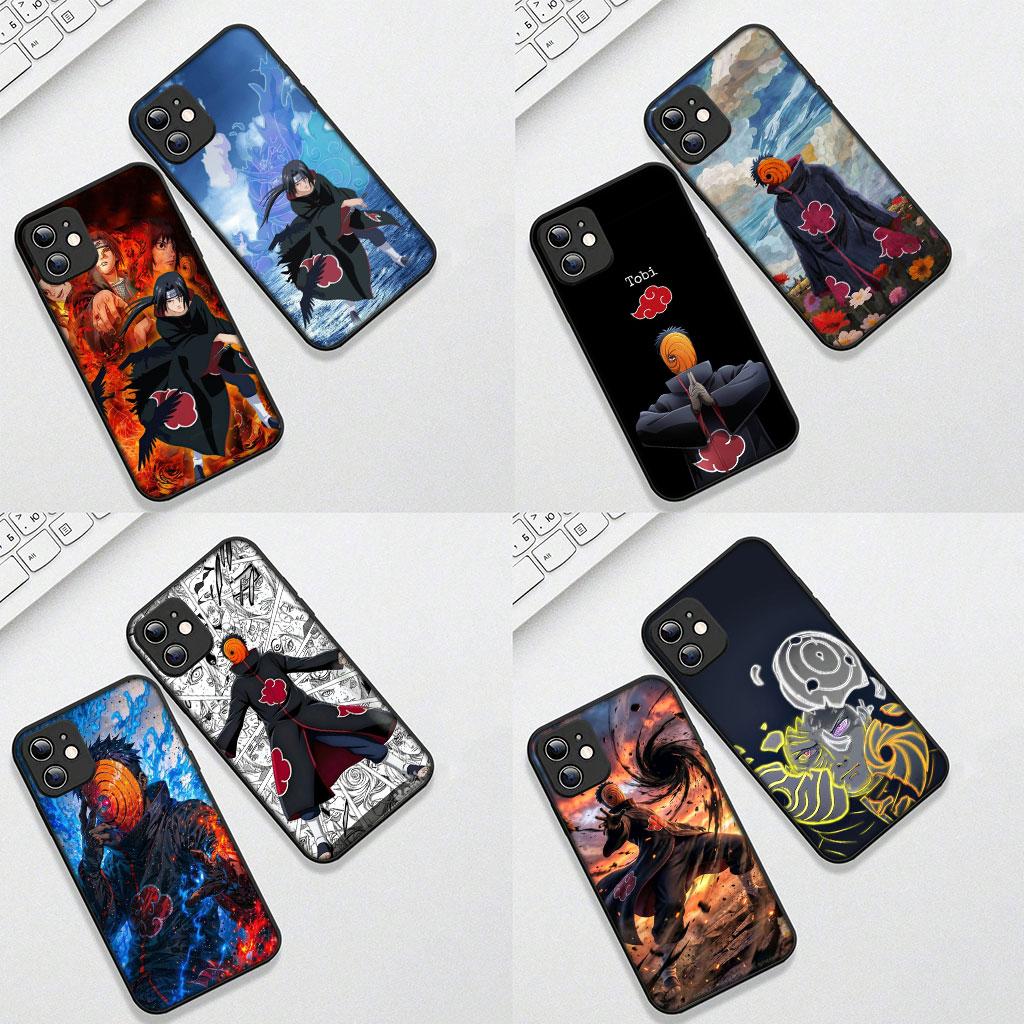 Itachi Narutos Uchiha Tobi Obito Phone Cover for Samsung Galaxy Note 20 9 8 S8 S10 S9 Plus A54 A33 A21S A31 M21 S10E A17 Case