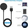 Magnetisches kabelloses Uhrenladegerät, tragbares USB-Kabel, schnelle Ladestation für Samsung Galaxy Watch 8, 7, 6, 5pro, 5, 4, 3, Active 2