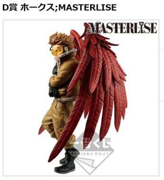 

Banpresto Bank Lottery My Hero Academia Ready D Award Figure I m Hawks;MASTERLISE