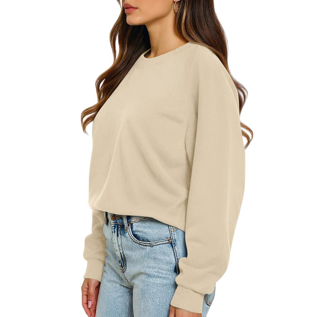 Sweatshirts For Women Oversized Crewneck Fleece Pullover Long Sleeve Tops Comfy Fall Winter Fashion Outfits