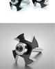 Four-Flute Ball Nose T-Cutter: Black Alloy Woodworking Router Bit for Slotting, Grooving, and Edge Trimming
