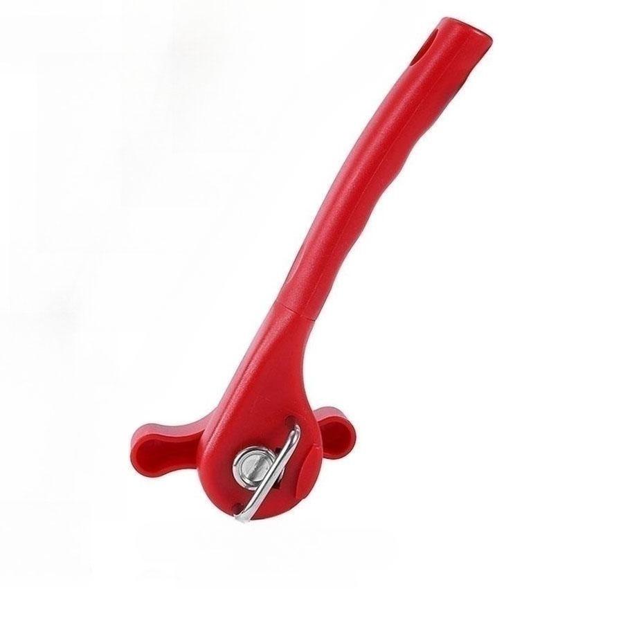 Can Opener Handheld, No Sharp Edges With Soft Grips, Food Grade Stainless Steel Cutting Can Opener for Kitchen & Restaurant
