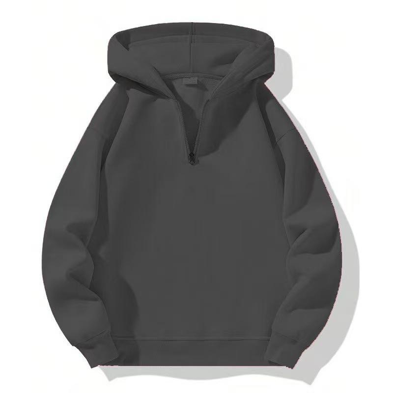 Casual Zipper Hoodie Loose Sports Sweater
