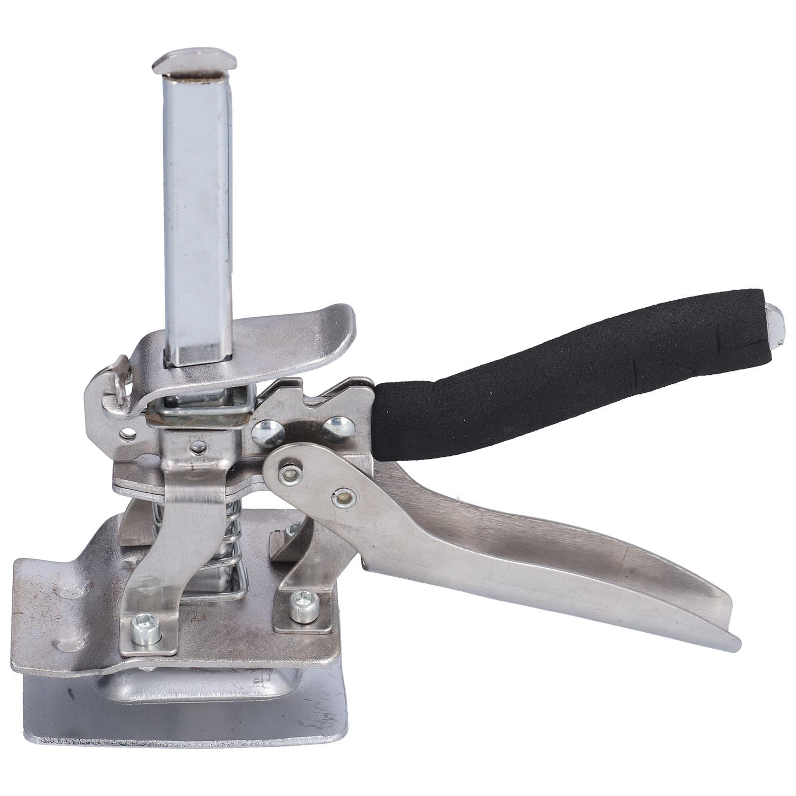 

Регулятор высоты плитки. Пружины высокого давления легко регулируются, повышают эффективность. Локатор подъема плитки для