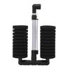 Aquarium Sponge Filter Quiet Double Submersible Foam Filter for Fresh and Salt Water Fish Tank