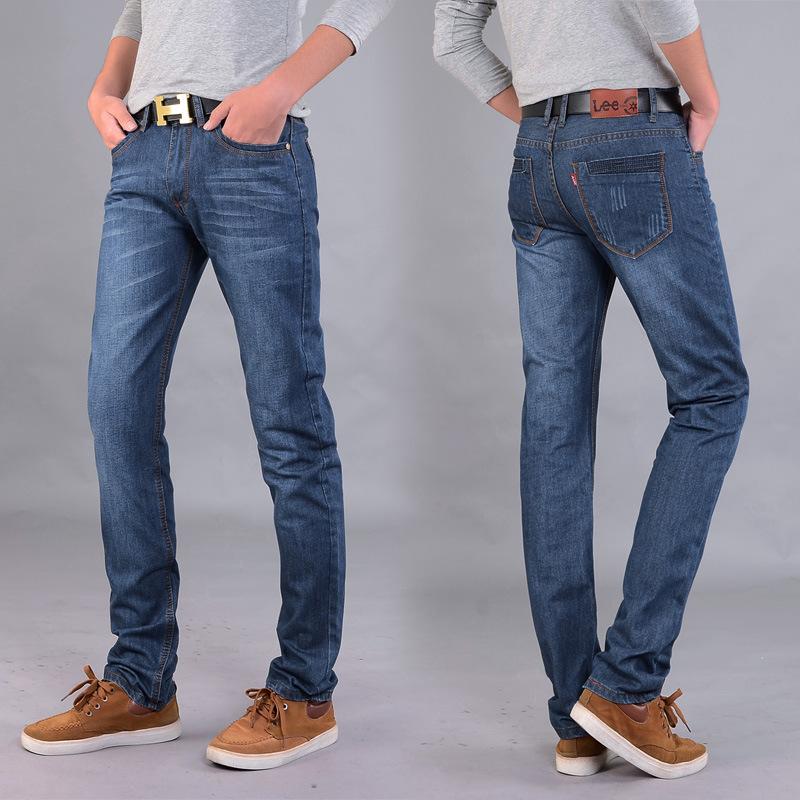 Herrenjeans für alle Jahreszeiten, lockere Business-Hosen mit geradem Bein, trendige und modische Hosen