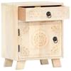 Nightstand 40 x 30 x 50 cm Solid Mango Wood