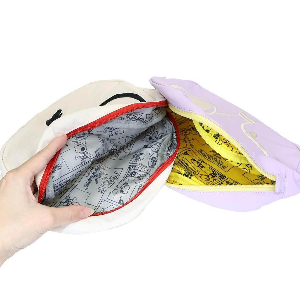 Makeup small item face Snoopy pouch, case, design,
