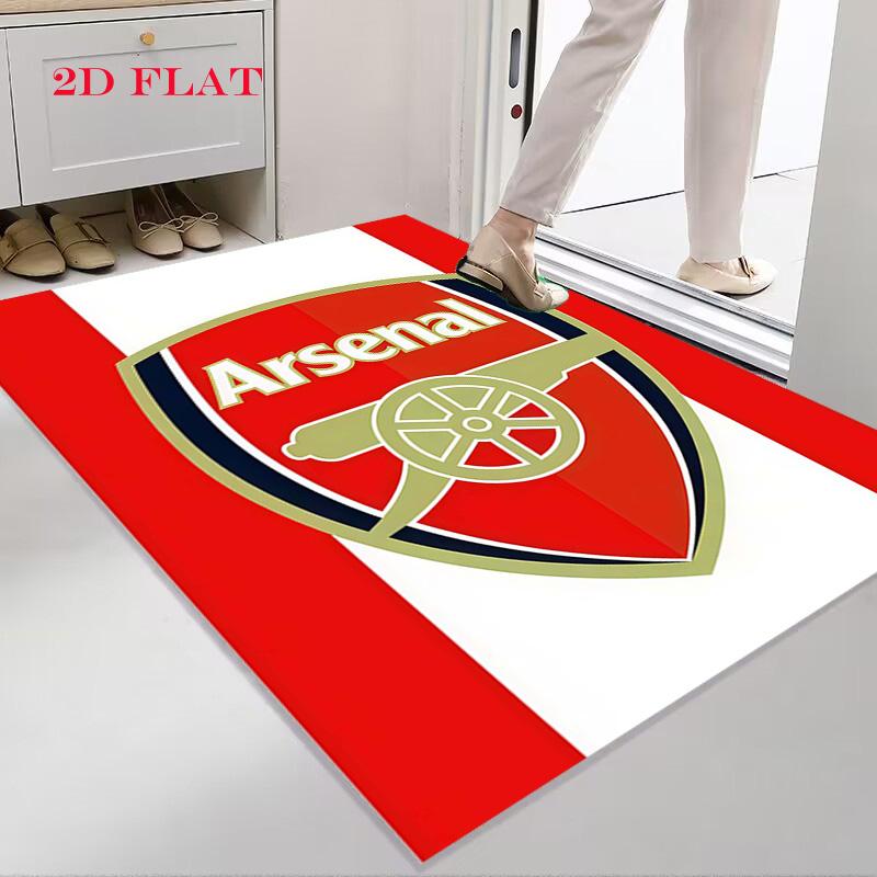 The Gunners Logo Carpet Rug for Living Room Bedroom Home Sofa Decoration,Kids Play Nonslip Floor Mat