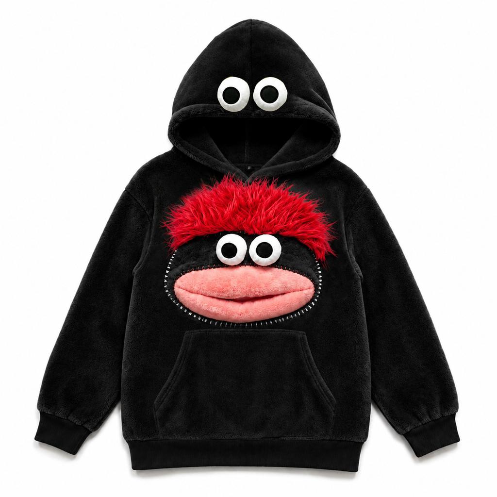 Kids Funny Halloween Hooded Pajamas with