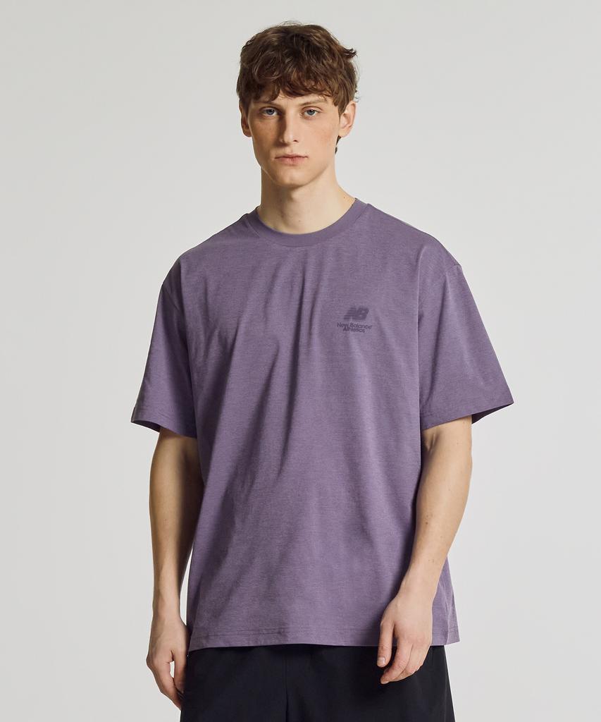 Nyuballanseu Nbneg31603 / Uni Frozen Boston Short Sleeve Tee (Purple)