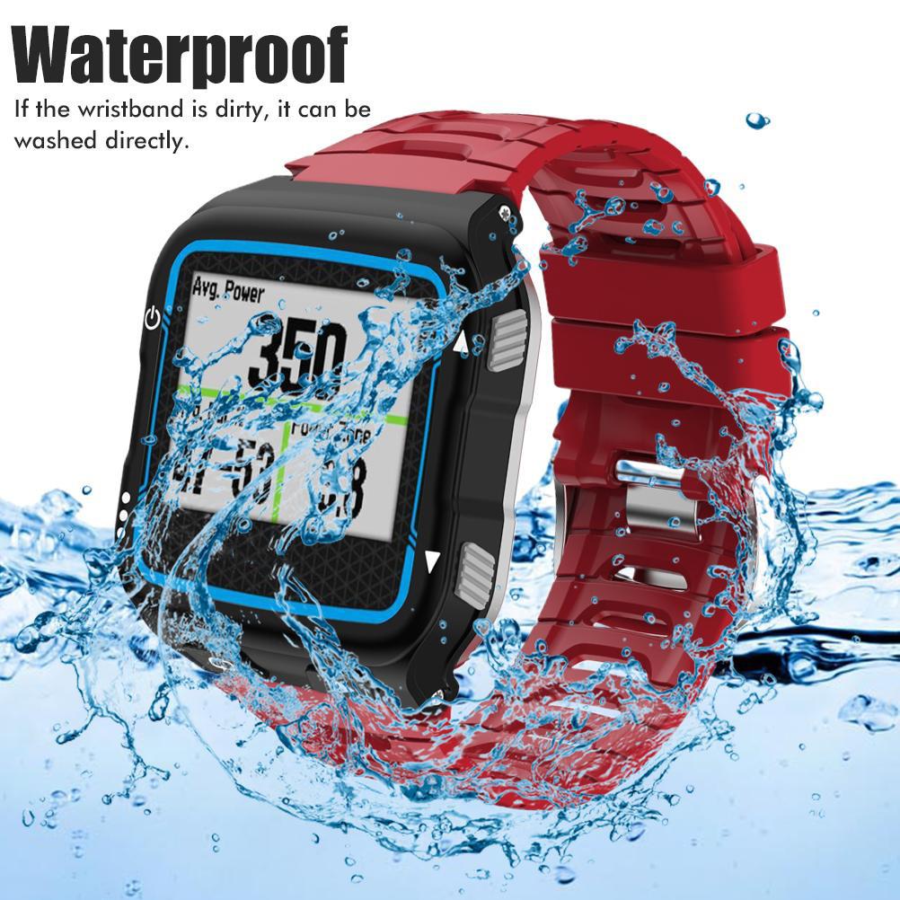 Silikon Uhrenarmbänder Ersatzbänder Weich Bequem mit Stahlschließe Uhrenarmband Kompatibel