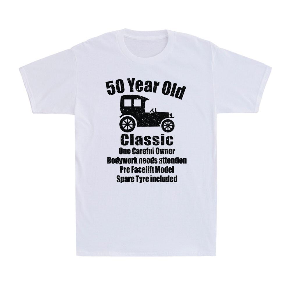 50 Years Old Classic One Careful Owner Funny 50th Birthday Gift Men's T-Shirt