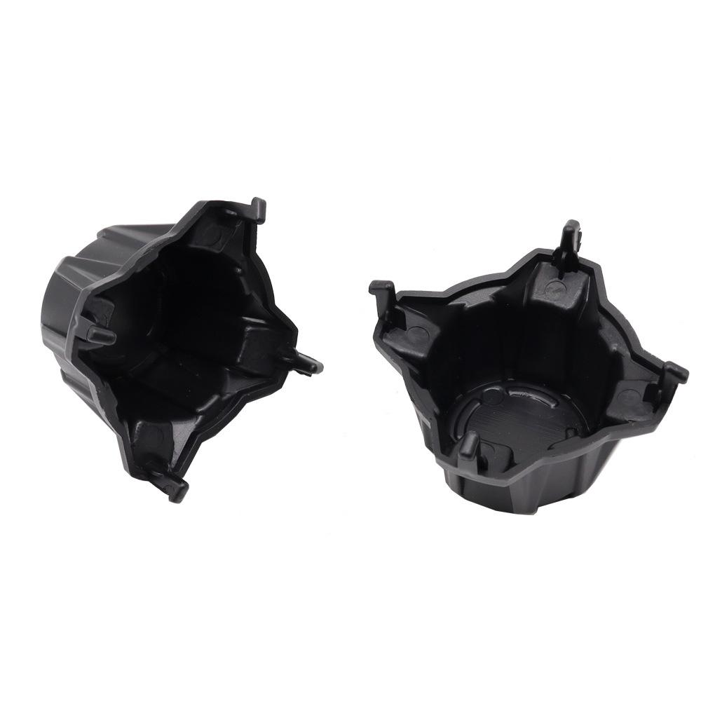 4 Pcs. Black Wheel Center Caps with Central Cap for Can-Am Maverick X3 Turbo R 2017-2020