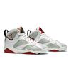 Air Jordan 7 Retro BG 'Hare' (Unisex) White / True Red-Light Silver-Tourmaline Kids' Basketball Shoes 304774 125