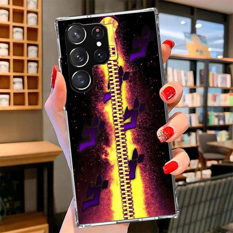 

JoJo Adventure Bruno Buccellati Phone Case For Samsung Galaxy S26 S25 Edge S24 Ultra S23 S22 Plus S21 S20 FE Soft Fundas Shell G Samsung S21 FE