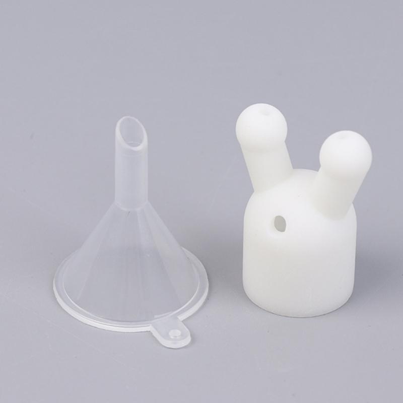 Portable Leakproof Essential Oil Inhaler Cap Small Perfumes Inhaler Dispenser Lids Funnel Set for Women and Men