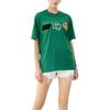 We11done Ss22 Logo Heart Pattern Printed Round Neck Short Sleeve T-Shirt Unisex T-Shirt Green WD-TT1-22-672-U-GR