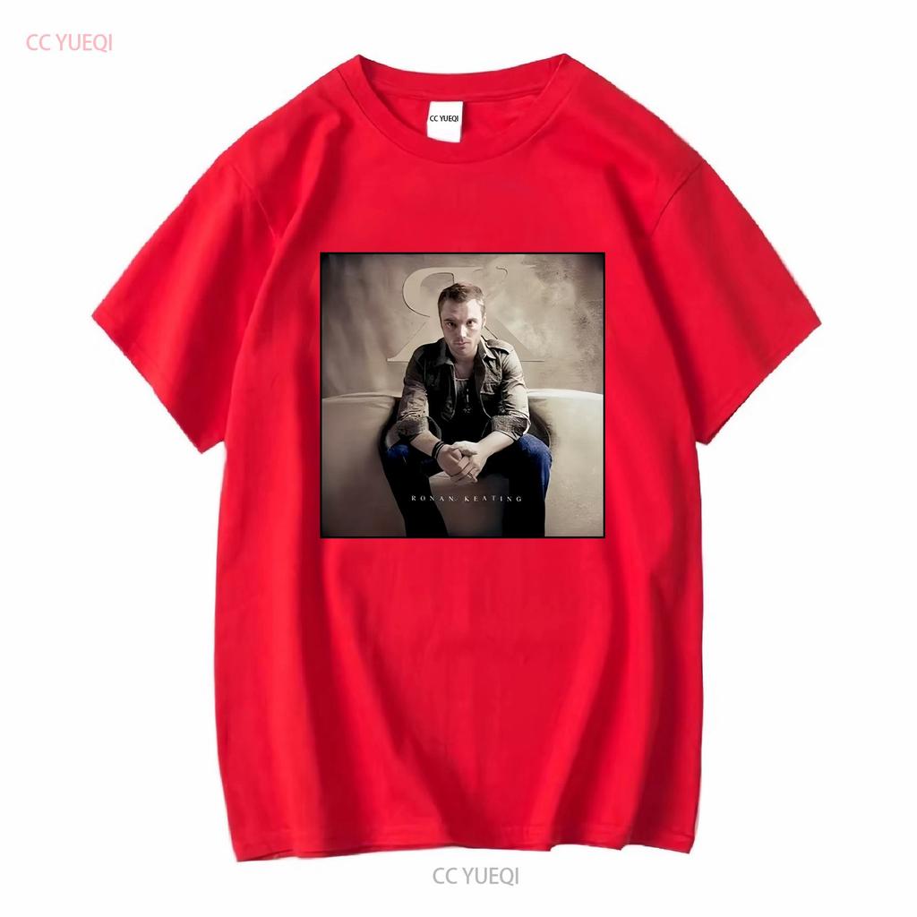 Vintage Ronan Keating 2003 Tour T-Shirt Herren XL Musikband Weiß Erwachsenes Vintage Gewaschen Mode Stilvoll Atmungsaktiv Grafik