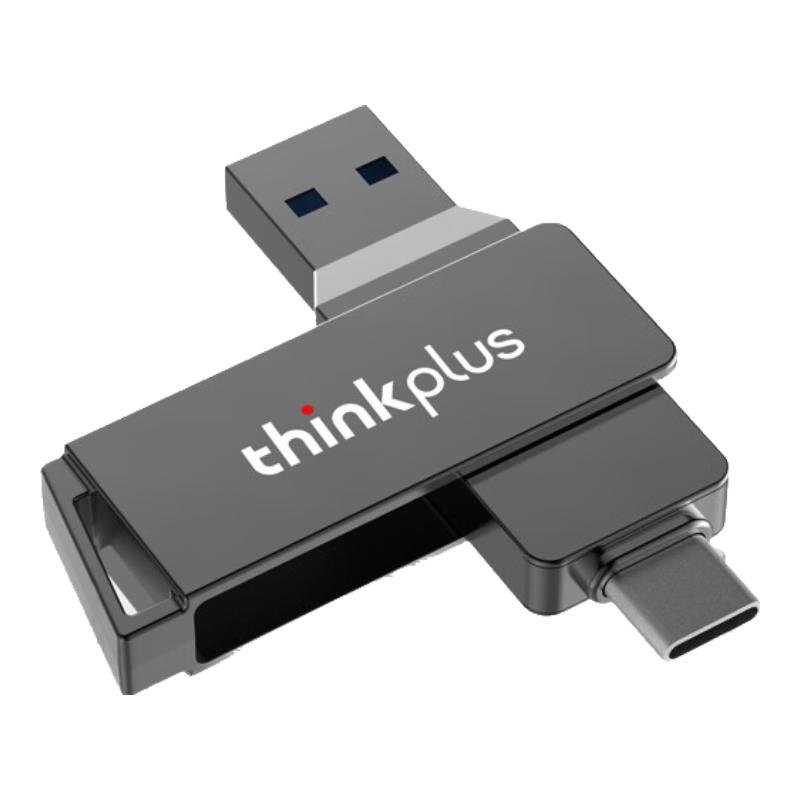

Lenovo ThinkPad thinkplus MU251 Dual-Interface USB-C & USB 3.0 Rotary Flash Drive