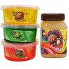 Mix I Set Pentru Bubble Tea Perle + Jeleuri 4X450G Kiwi Pepene Verde Mango Litchi