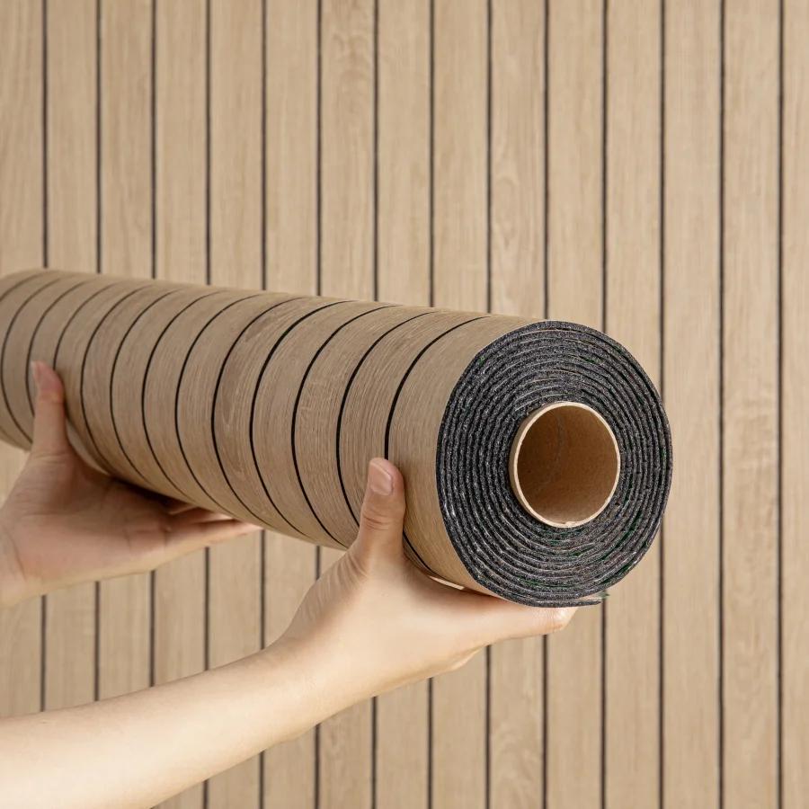1 Rolle Selbstklebende Wandpaneele Sxp Schaumstoffaufkleber Abziehen und Aufkleben 3D Wandaufkleber Einfach zum Selbermachen Geeignet für Decke, Wohnzimmer
