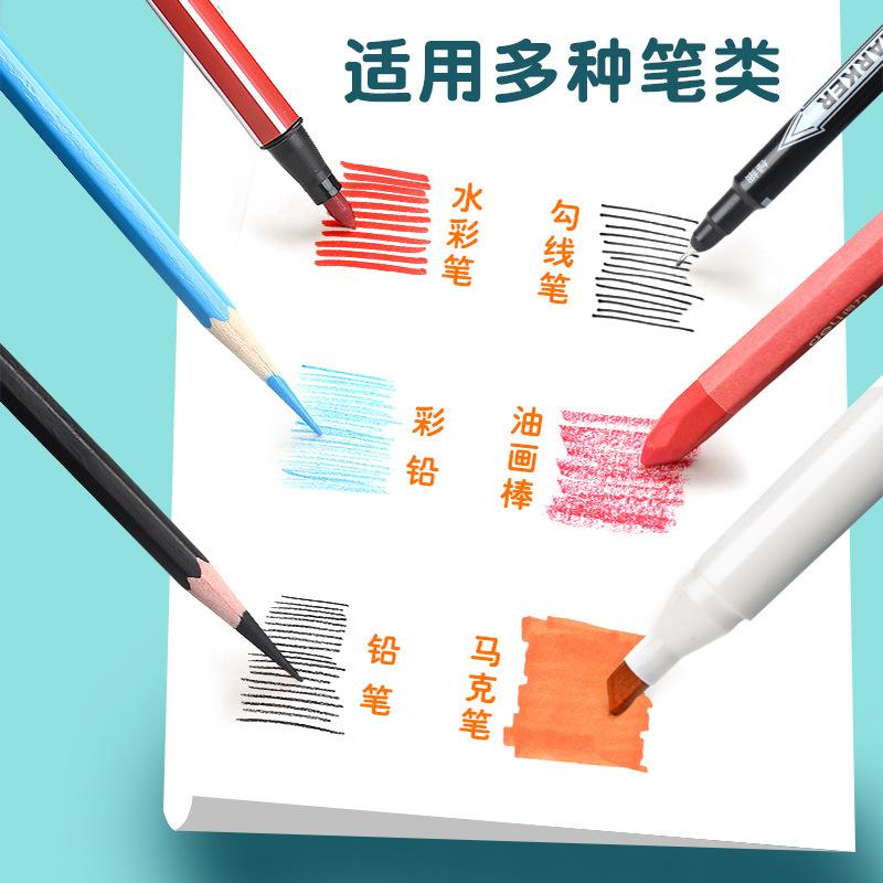 4pcs 30 Sheets A4 Drawing Book,Sketchbook,Blank Canvas,Eco-Friendly Thick Drawing Paper,Suitable For Elementary School Beginners