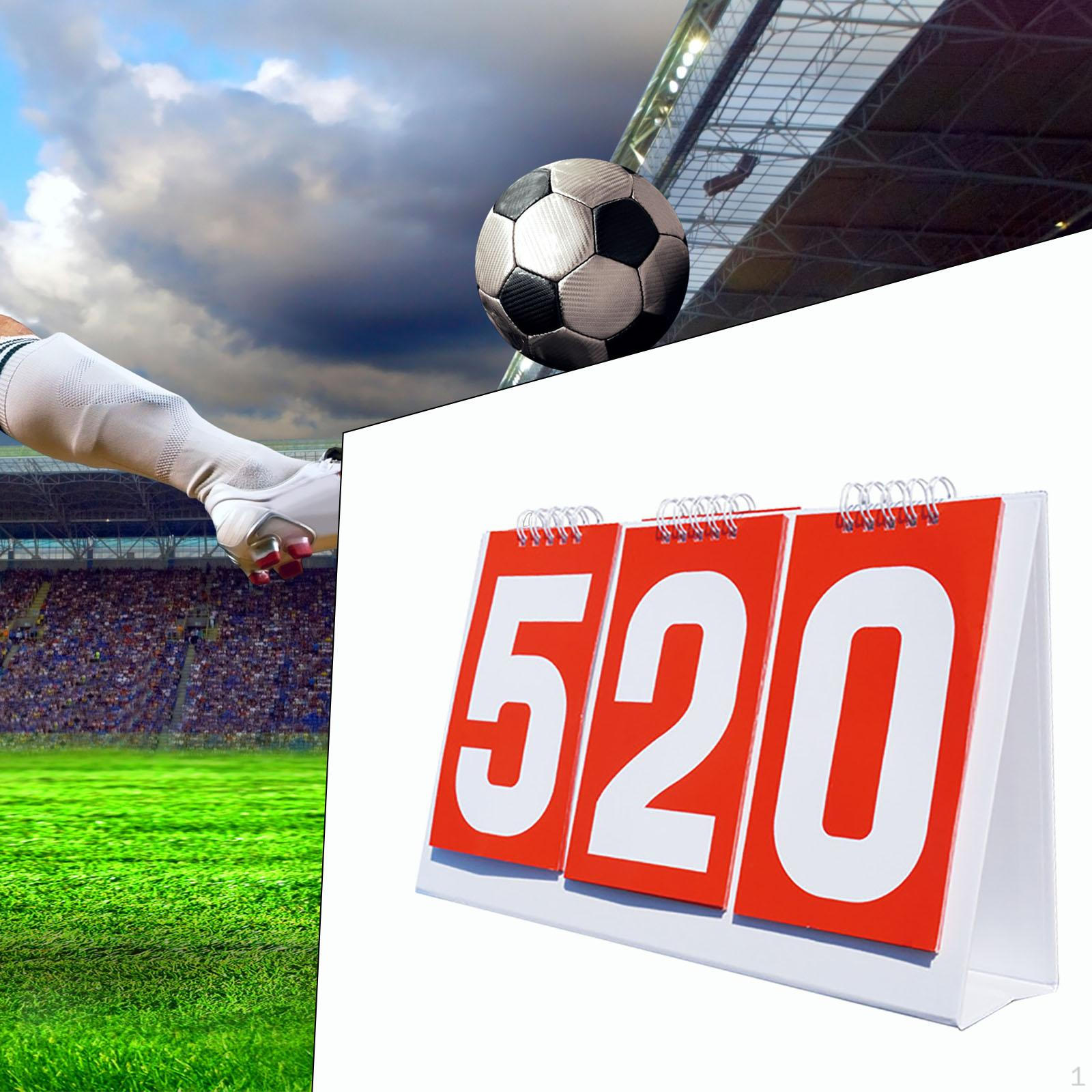 

Флип-табло Score Flipper 3 цифры Scorekeeper Keeper для волейбола красный