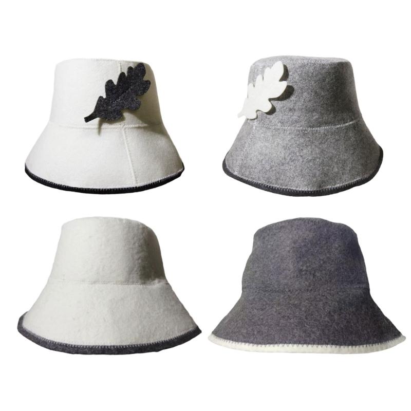 Light Weight Felted Sauna Hat Providing Superior Insulation And Moisture Management Ensuring Head Comfortable