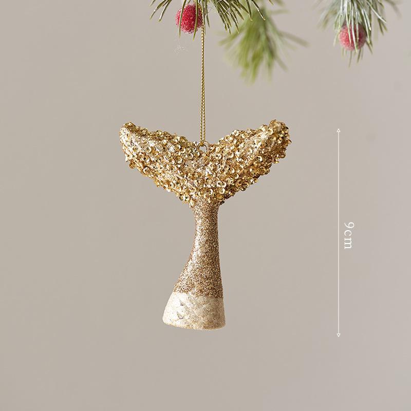 Gold Exploding Star Hanging Ornament Christmas Tree Pendants 2026 Christmas Home Decoration 2026 New Year Party Gifts