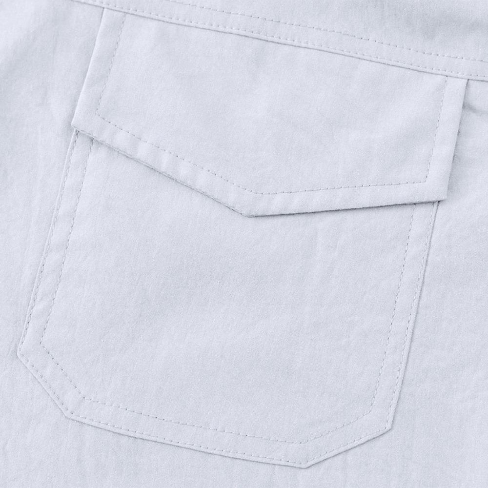 Sommer Herren Outdoor Strand Casual Mehrfach-Taschen Einfarbig Shorts Stilvolle Herren Urlaubs-Badeshorts