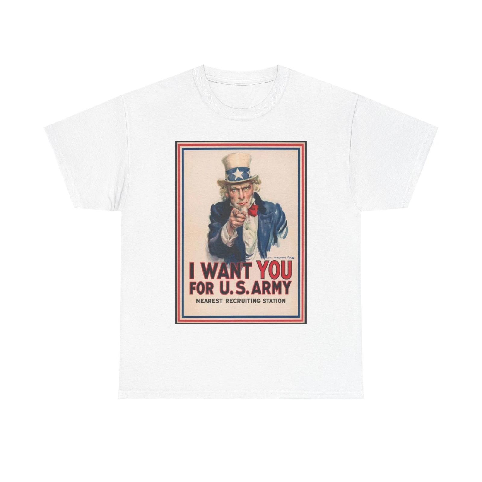 Men s and Women s T-shirts Uncle Sam XS