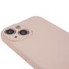 For iPhone 14 Plus Rubberized Anti-Slip Grip Phone Case Soft TPU Fiber Lining Inside Phone Cover
