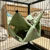 Breathable Hamster Sleeping Bag Waterproof Hamster Cage Swing Small Pet Hammock  Guinea Pigs