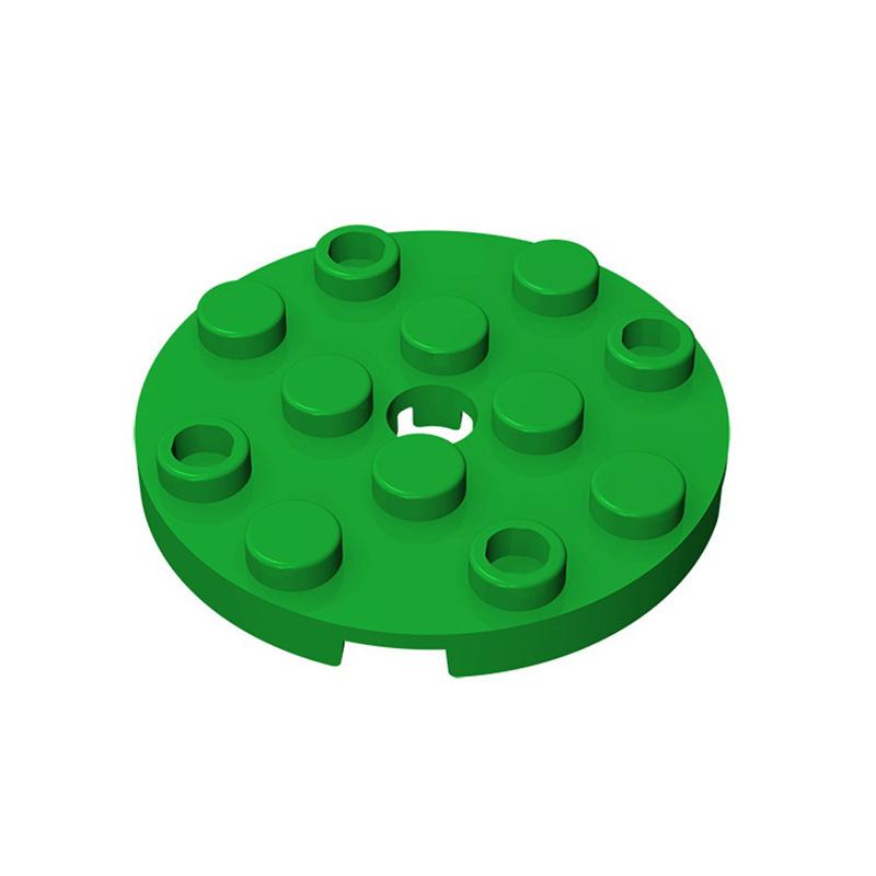 High-Standard-Quality 100Pcs High-Quality 60474 High-Quality 4X4 High-Quality Round High-Quality Plate High-Quality Building High-Quality Blocks