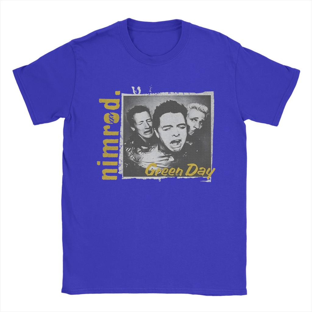 Koszulka Męska Zespół Green Day 100% Bawełna Koszulki Nowości Okrągły Dekolt Krótki Rękaw Topy Dla Dorosłych