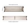 2pcs Drawer Dividers Retractable Divider Partition Adjustable Storage Tools DIY Organizer Wardrobe Closet Punch-free Separator