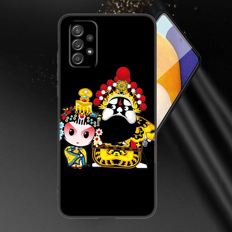 Čínský tradiční prvek Mahjong pouzdro Pro Samsung A21 A30 A50 A52 S A13 A22 A32 4G A23 A33 A53 A73 5G A12 A31 A51 A70 A71 A72