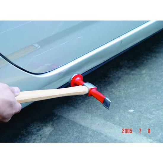 TRUSCO sheet metal round x flat hammer, chisel, TSM-137