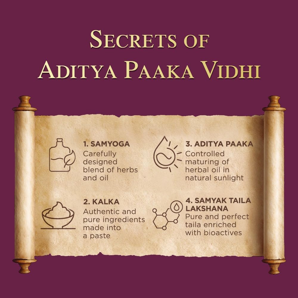 Himalaya Ayurveda Secrets Hair Growth Oil 200 Ml Pack of 1 | Ayurvedic Scalp & Hair Strengthening Oil