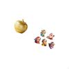 Modern Resin Fruit And Fortune Figurine Sculpture Ornament for Tabletop Bookshelf Bedroom Office